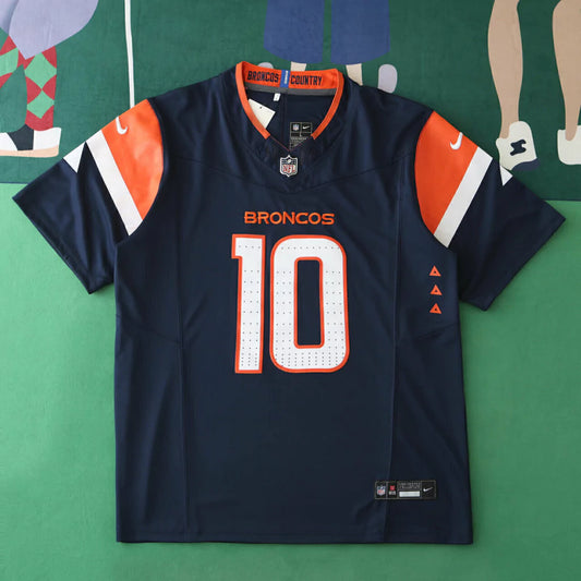 Jersey NFL Denver Broncos Bo Nix 10