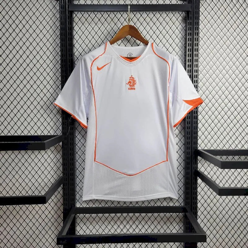 Camisa retrô reserva da Holanda 2004