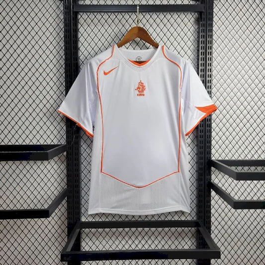 Camisa retrô reserva da Holanda 2004