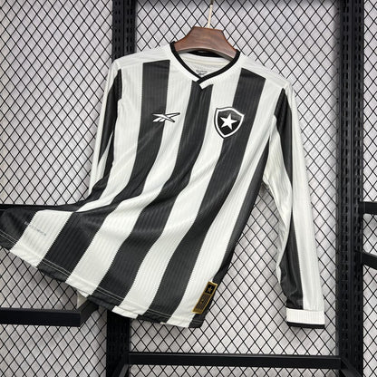 Men's Botafogo 2024/25 Home Long Sleeve Jersey