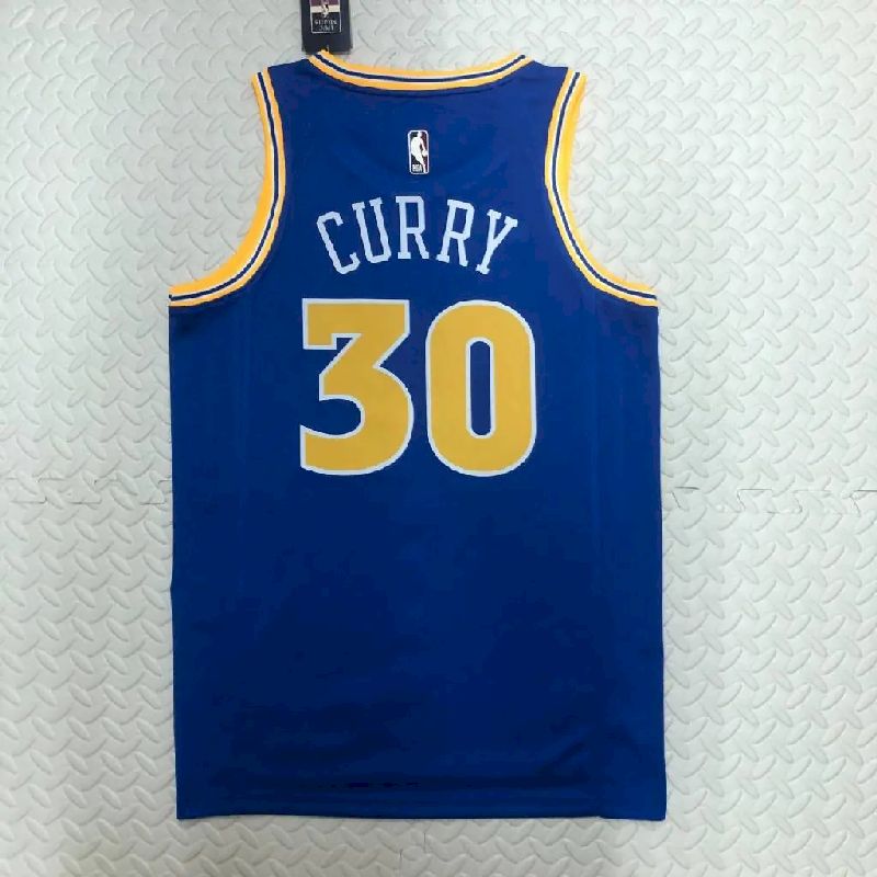 Camisa Stephen Curry Azul Retro Masculina