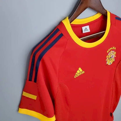 Camisa retrô da Espanha 2002