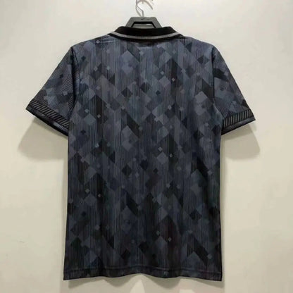 Camisa retrô Blackout da Inglaterra de 1990
