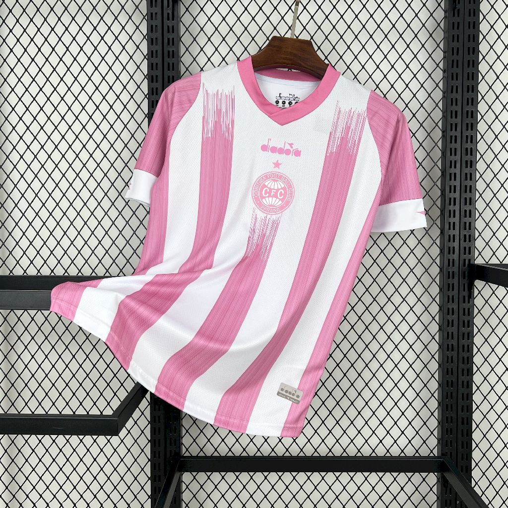 Men's Coritiba 2024/25 Pink October Jersey