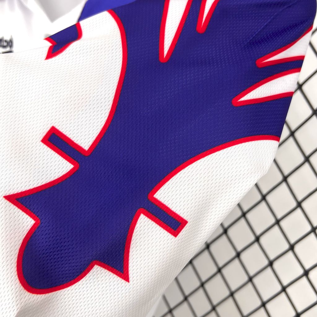 Camisa retrô reserva da Fiorentina 1995/96