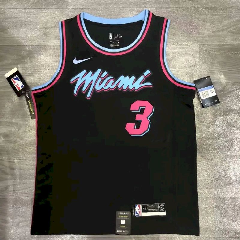 Camisa Dwyane Wade Preta Masculina Versão Jogador