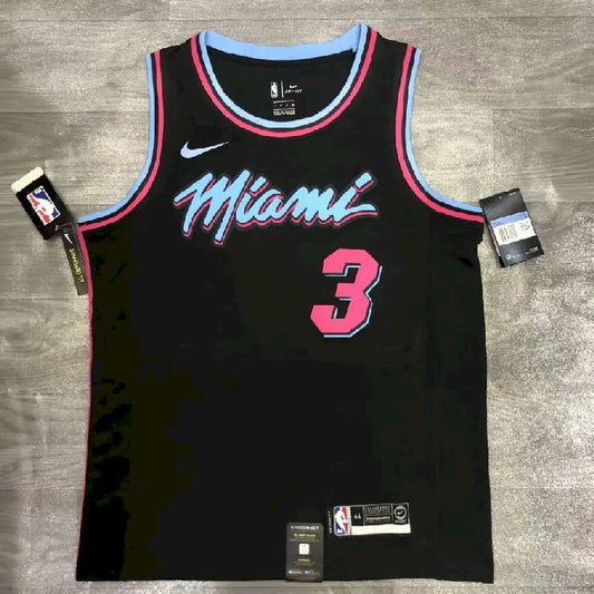 Camisa Dwyane Wade Preta Masculina Versão Jogador