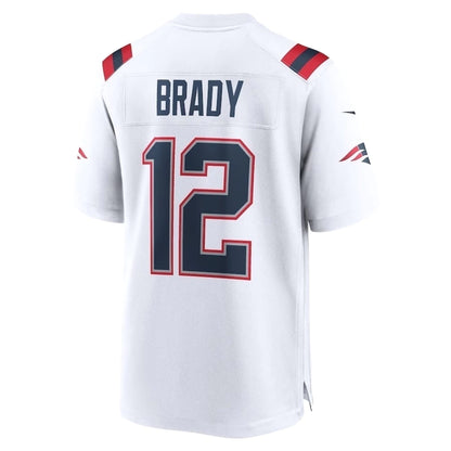 Jersey NFL New England Patriots Tom Brady 12