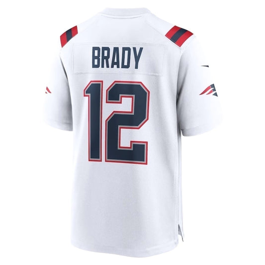 Jersey NFL New England Patriots Tom Brady 12