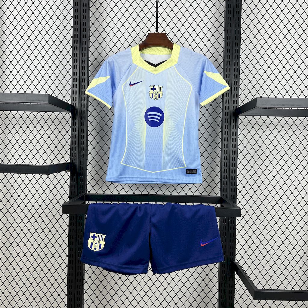 Barcelona 2025/26 Blue Special Edition Kids Kit
