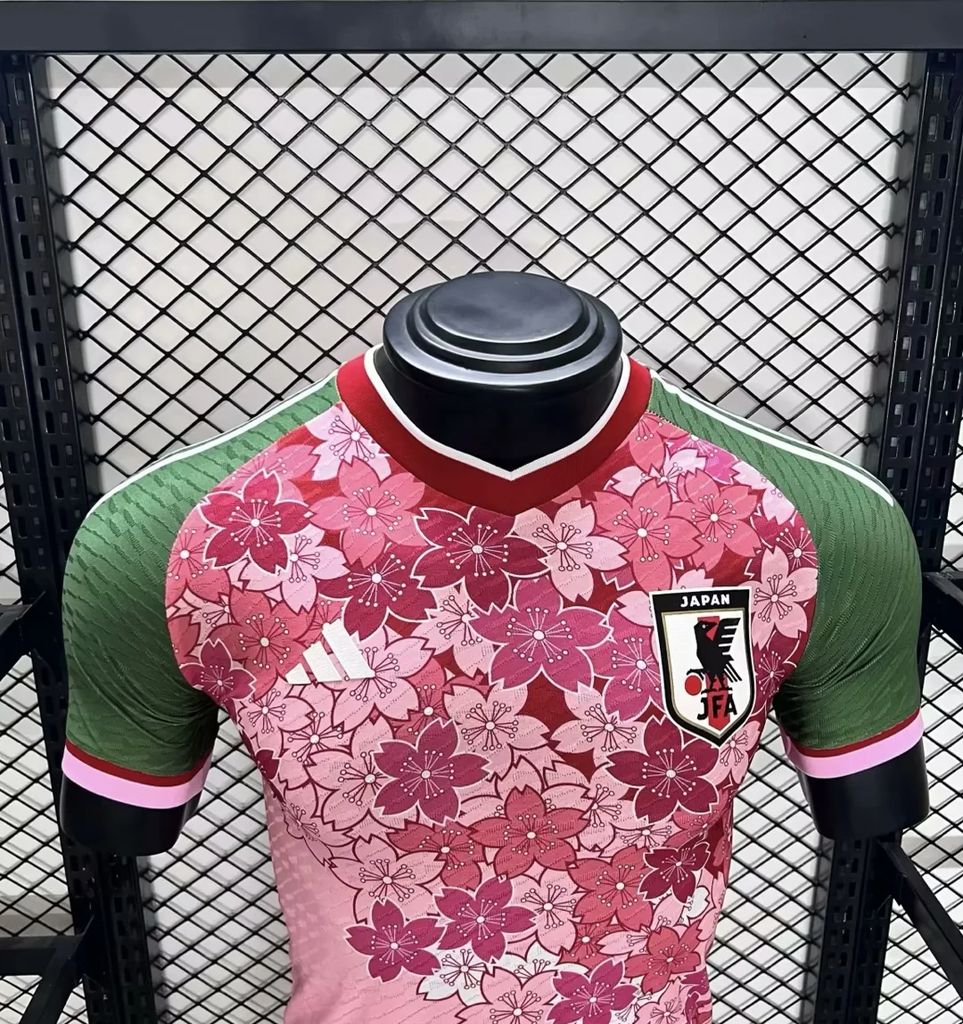 Men's Japan 2024/25 Sakura Pink Jersey Player Version