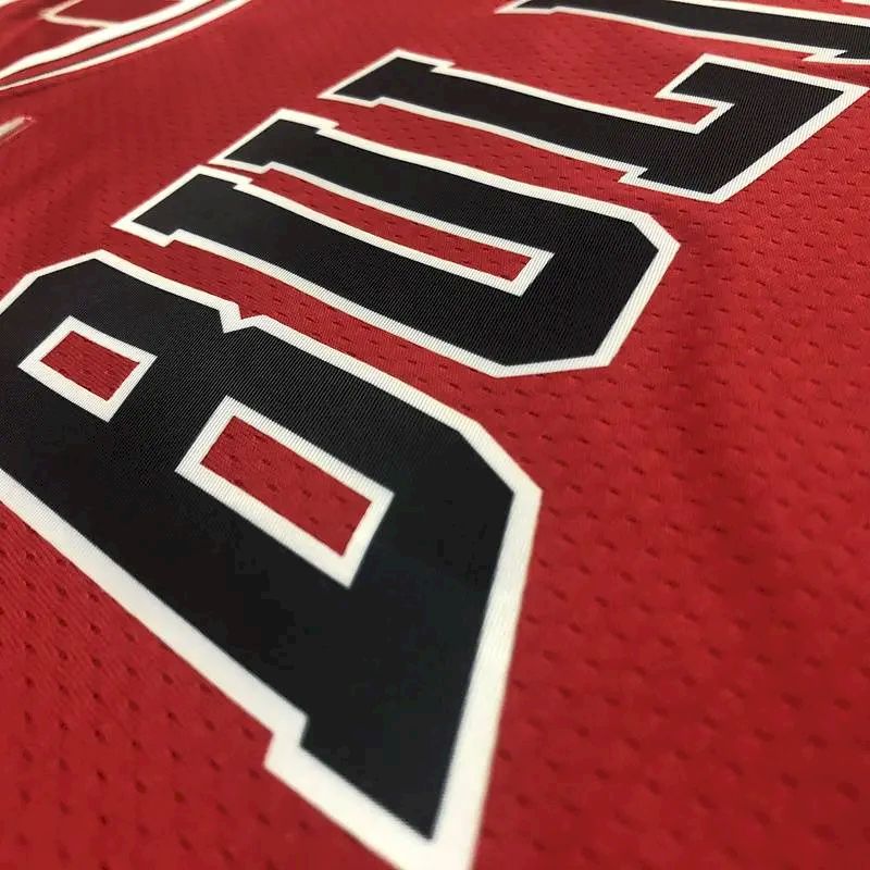 Camisa vermelha masculina Zach LaVine Team – Edição de 75º aniversário