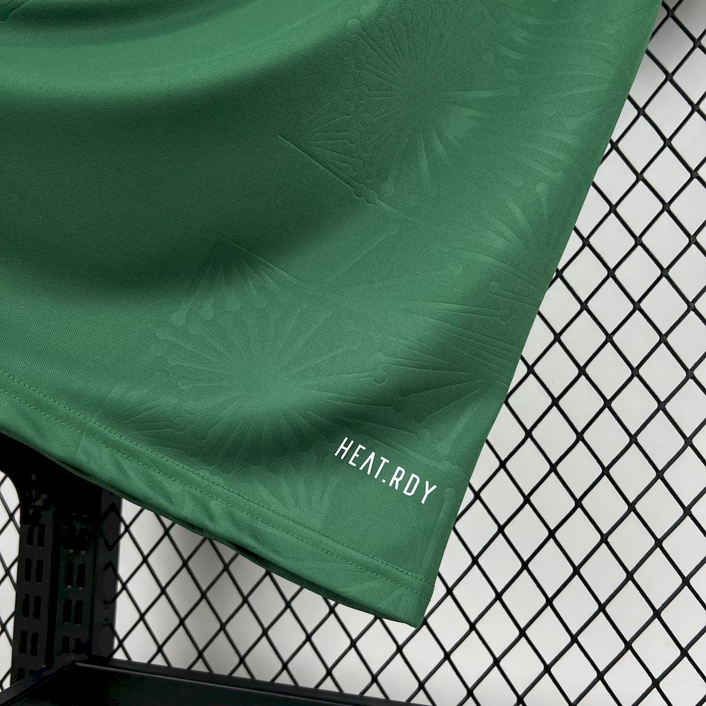 Men's Mexico 2025/26 Gold- Green Jersey