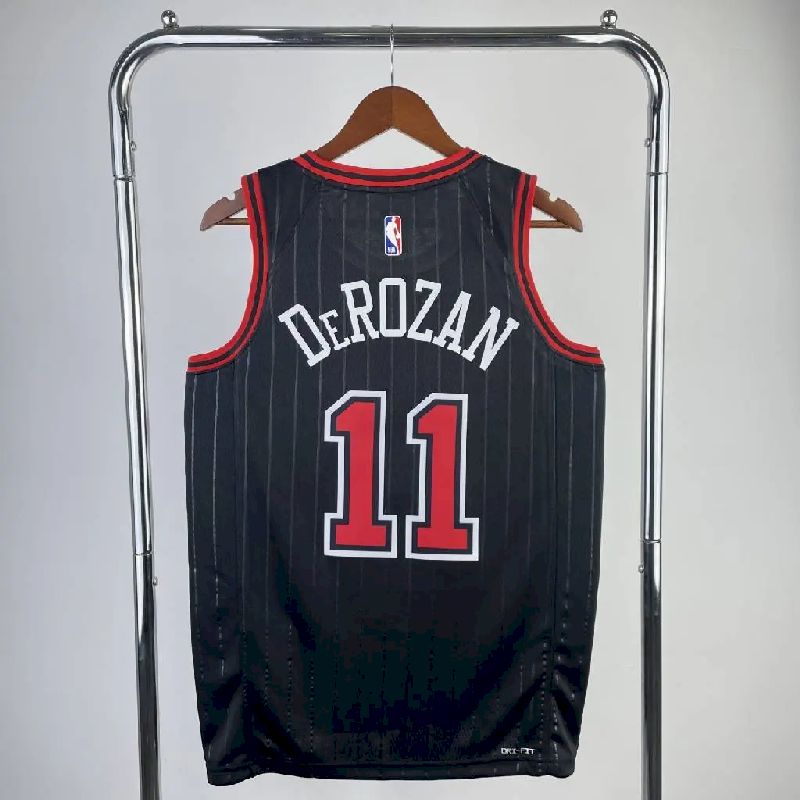 Camisa Masculina Demar DeRozan Preta – Edição Statement