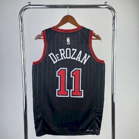 Camisa Masculina Demar DeRozan Preta – Edição Statement