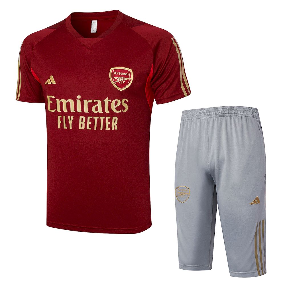 Camisa de treino adulto do Arsenal 2023/24 + short 3/4 815