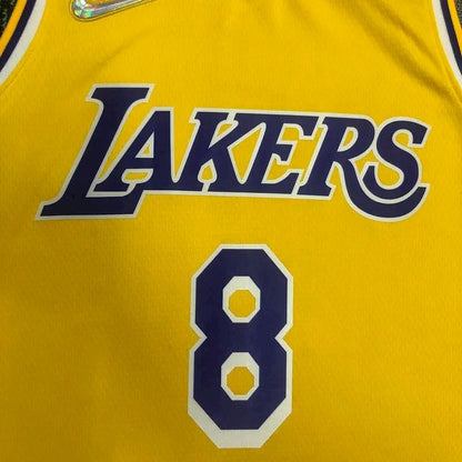 Men’s Kobe Bryant Yellow Team Jersey – 75th Anniversary Edition