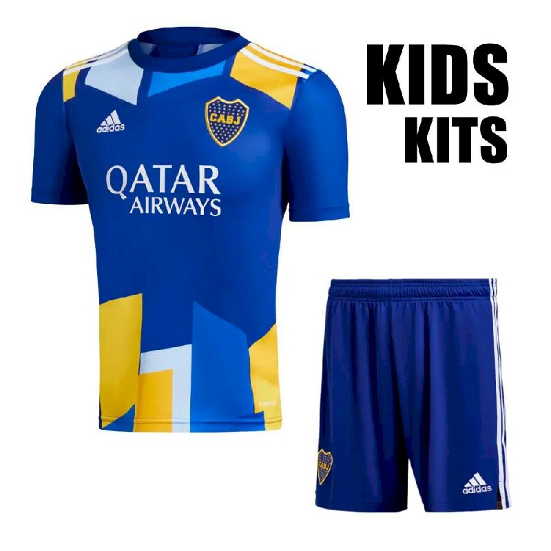 Terceiro uniforme infantil do Boca Juniors 2021