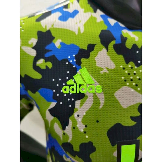 Juventus 2021/22 Camo Green Jersey Player Version