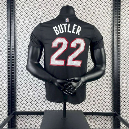 Camiseta preta masculina Jimmy Butler Team