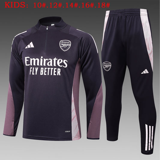 Arsenal 2024/25 Half-Zip Kids Sweater+Pant 815