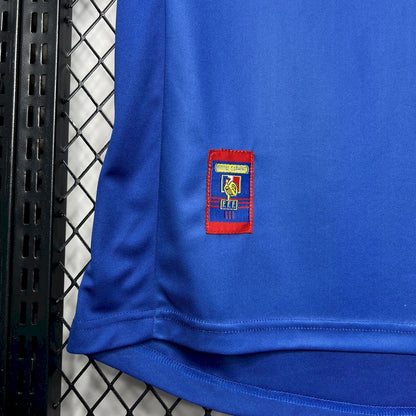 Camisa retrô da França para a Copa do Mundo de 1998