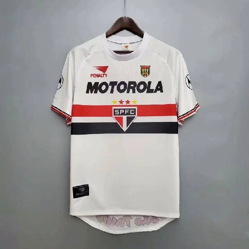 Camisa retrô titular do São Paulo 1999/2000