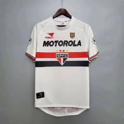 Camisa retrô titular do São Paulo 1999/2000