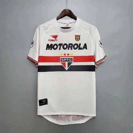 Camisa retrô titular do São Paulo 1999/2000