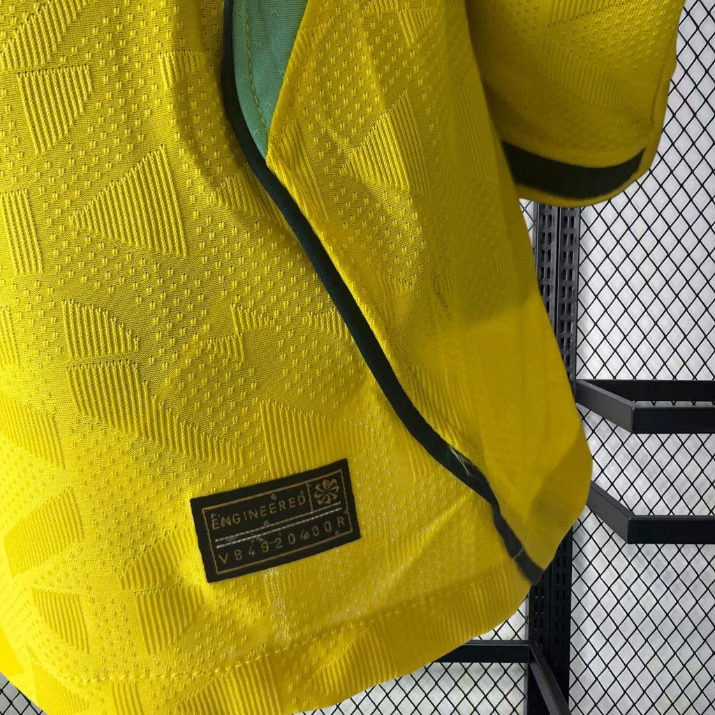 Men's Brazil 2026 World Cup Home Jersey Player Version