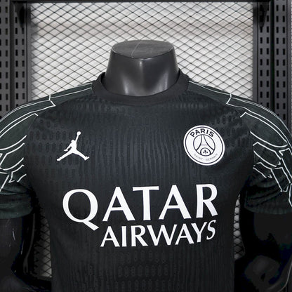 Paris Saint-Germain 2024/25 Fourth Black Jersey Player Version