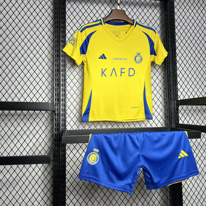 Al-Nassr FC 2024/25 Home Kids Kit