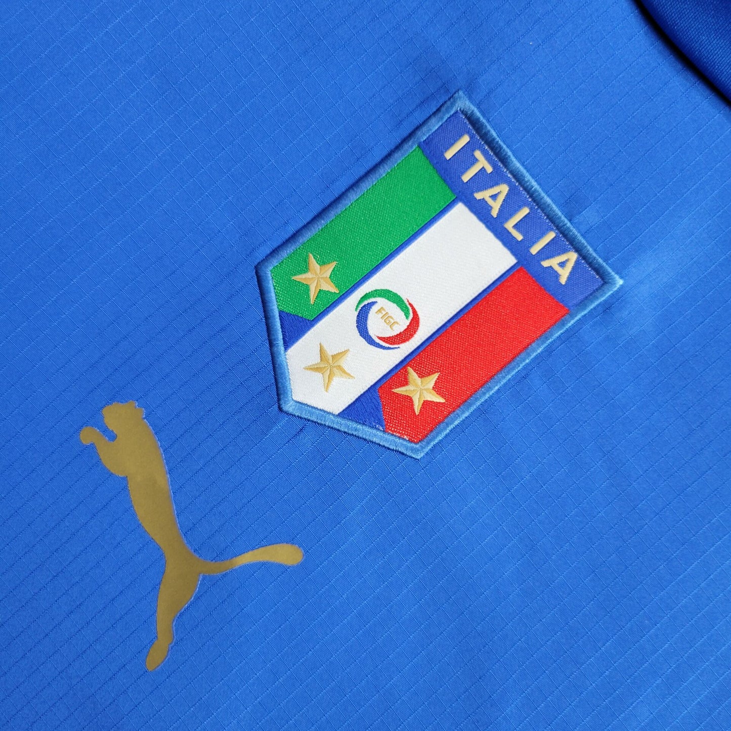 Camisa retrô da Itália 2006