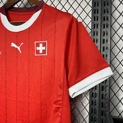 Men's Switzerland 2024/25 Home Jersey