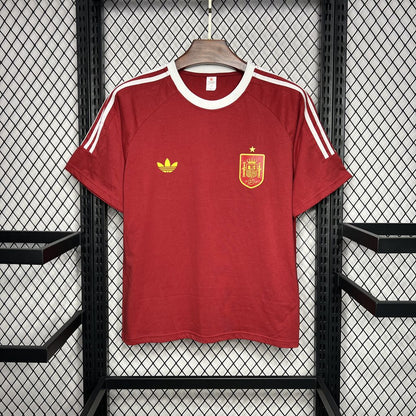Camisa Espanha 2024/25 Euro estilo retrô