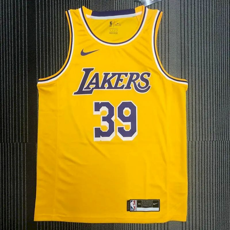 Camisa amarela masculina Swingman Dwight Howard – Edição Ícone