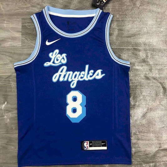 Camisa Kobe Bryant Royal Retro Classics 2020-21 Swingman Player Version Masculina - Edição Clássica