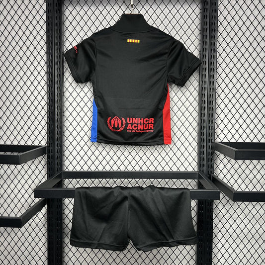 Kit reserva infantil do Barcelona 2024/25