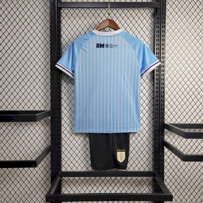 Kids Uruguay 2024/25 Home Kit