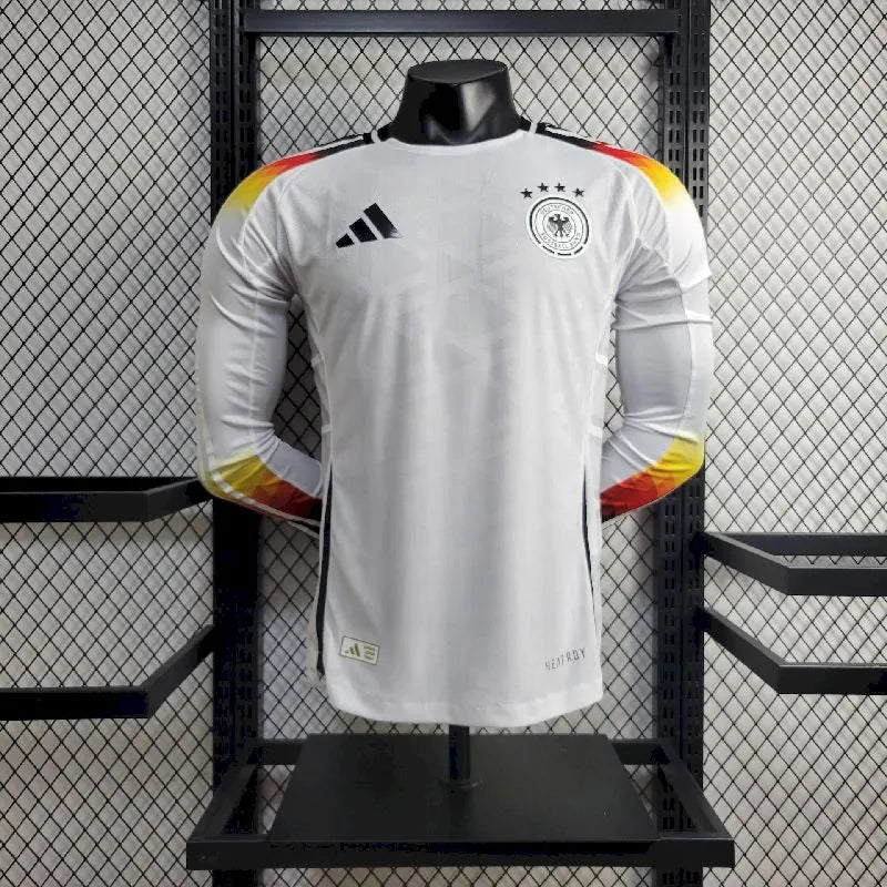 Men's Germany 2024/25 Home Long Sleeve Jersey Player Version