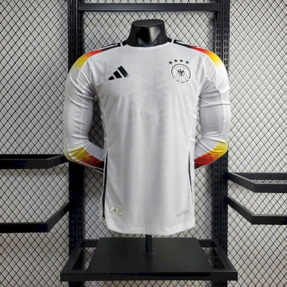 Men's Germany 2024/25 Home Long Sleeve Jersey Player Version
