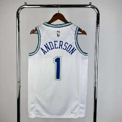 Camisa Kyle Anderson Retro Masculina 2024 Branca