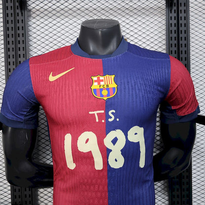 Camisa titular do Barcelona 2024/25 versão jogador
