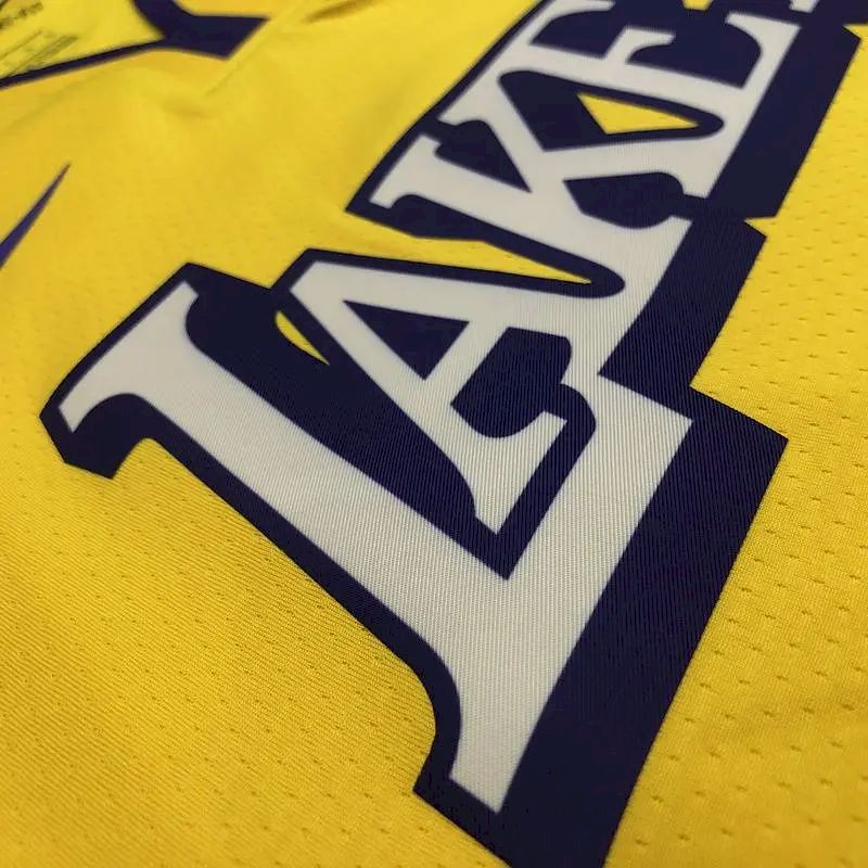 Camisa Nick Young Yellow City Edition Masculina Versão Jogador