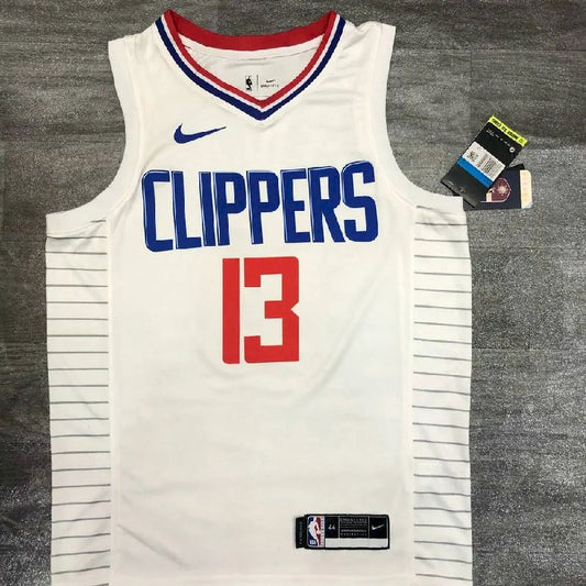 Men’s Paul George White 2020-21 Player Version Jersey – Association Edition