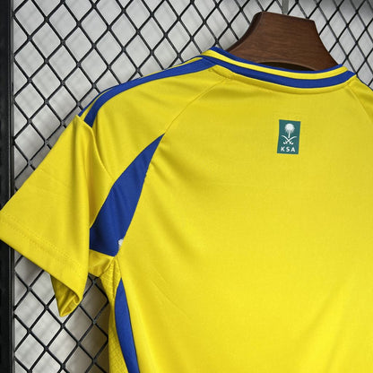 Al-Nassr FC 2024/25 Home Kids Kit