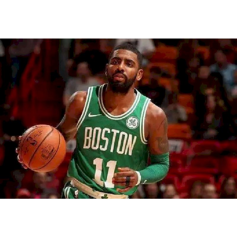 Kyrie Irving Men’s Green Player Version Jersey- Icon Edition