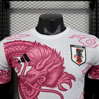 Men's Japan 2025/26 Pink Dragon Edition Jersey Player Version