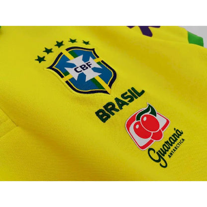 Camisa Polo Amarela Brasil 2022/23 para a Temporada