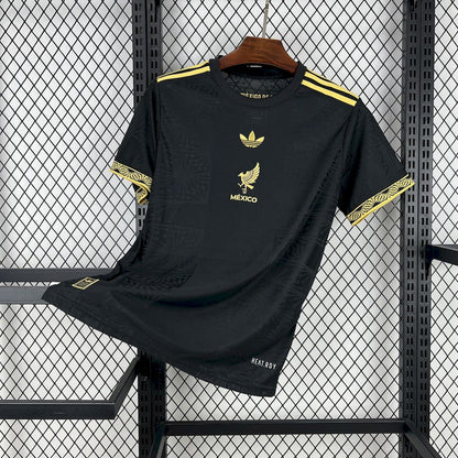 Camisa México 2025/26 Ouro-Preta